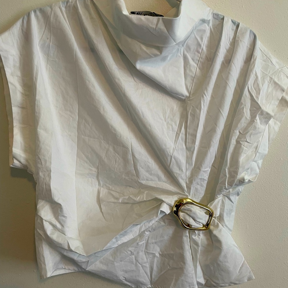 White Zara Top